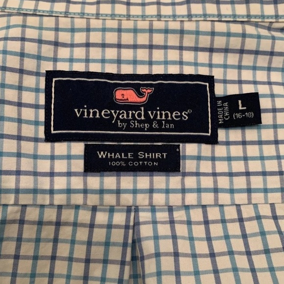Boys vineyard vines short sleeved button - Picture 4 of 4